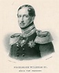 FRIEDRICH WILHELM III., König von Preußen (1770 - 1840). Brustbild nach ...