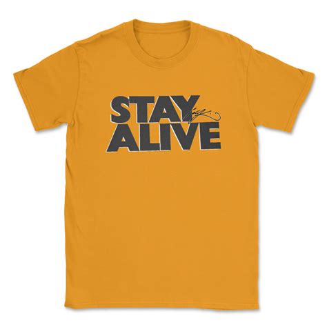 Stay Alive Stacked Tee