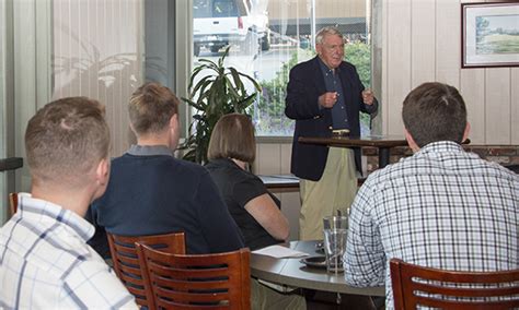 Nps Hall Of Famer Shares His Navy Story Naval Postgraduate School