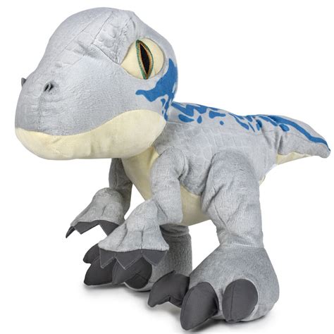 Jurassic World Blue Plush Toy 25cm Figurer Nytt
