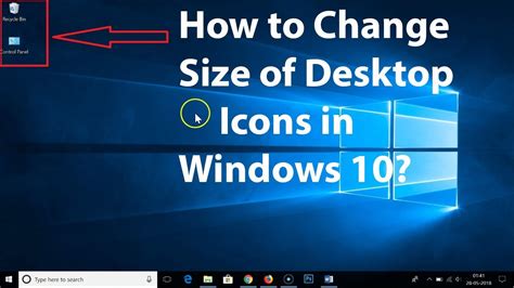 How To Change Size Of Desktop Icons In Windows 10 Youtube Vrogue
