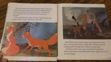 The Fox And The Hound Walt Disney Book
