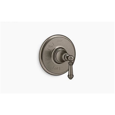Before you can repair a faucet valve, you have to take the handle off. KOHLER Artifacts 1-Handle Wall-Mount Tub and Shower Faucet ...