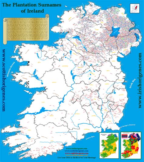 New Scots Irish Surnames Map Scottish Origenes Scottish Ancestry