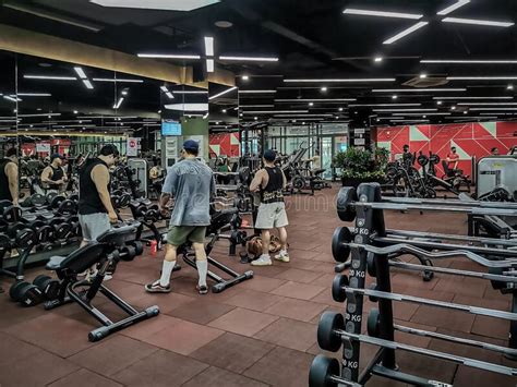 Ho Chi Minh City Vietnam Jan 2022 Afternoon At Citygym Located At