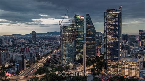 Mexico City Mexico City Cityscape Street City Lights 1600x898