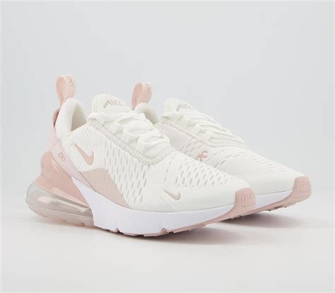 Nike Air Max 270 Trainers Summit White Pink Oxford Barely Rose Hers
