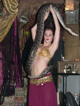 Arabic belly dancers of today perform to various kinds of music, not just traditional oriental rhythms.the costumes have undergone many changes as well. A traditional Egyptian Belly Dance performed with a snake# ...