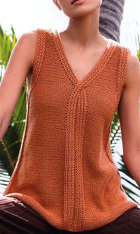 Summer Top Knitting Pattern And Chart Free