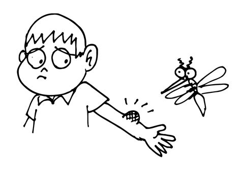 Free Printable Mosquito Coloring Pages For Kids