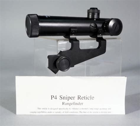 Barska 4x20 Electro Sight Scope With Ruger Mini 14 Mount And Box