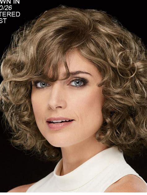Curly Brown Chin Length 10 Stylish Classic Wigs