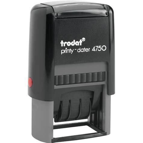 Trodat Printy Dater 4750 Self Inking Date Stamp Date Stampplastic