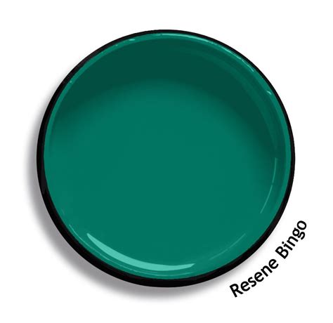 Resene Bingo Is A Vivid Green With A Touch Of Rich Blue In Its Soul