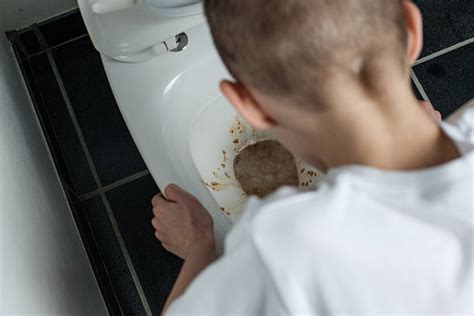 Throwing Up In The Toilet Stock Photos Pictures And Royalty Free Images