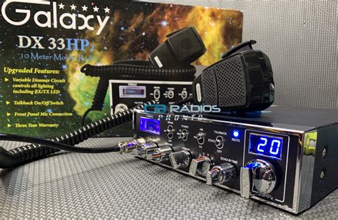 Galaxy Dx 33hp2 10 Meter Amateur Radio Cbradiospronto