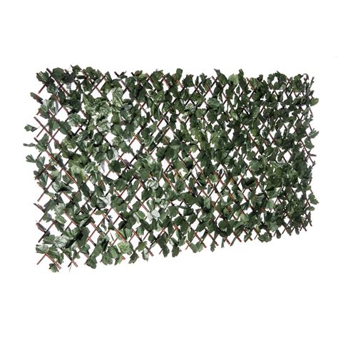 Naturae Décor Willow Expandable Trellis 36 In X 72 In Ivy Leaves The