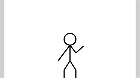 A Person Waving Stick Figure Animation Youtube
