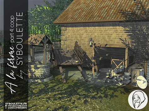 A La Ferme Farm Cc Sims 4 Syboulette Custom Content For The Sims 4
