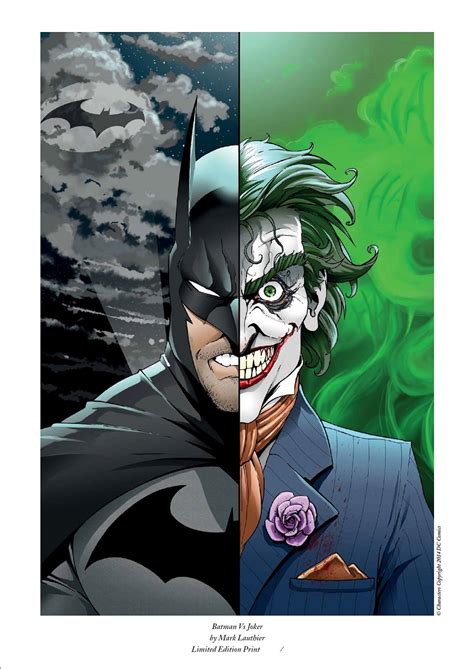Batman Vs Joker Mark Lauthier Comics2movies