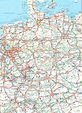 Mapa de carreteras de Alemania - Tamaño completo