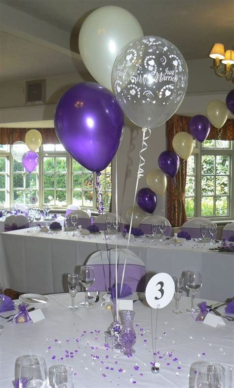 Wedding Balloons 10 Table Decorations Many Designs Many Colours