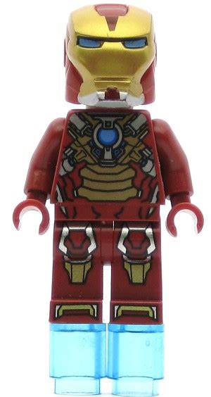 Lego Super Heroes Minifigure Iron Man With Heart Breaker Armor