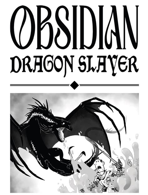 Obsidian Dragon Slayer Tainted Edge Games