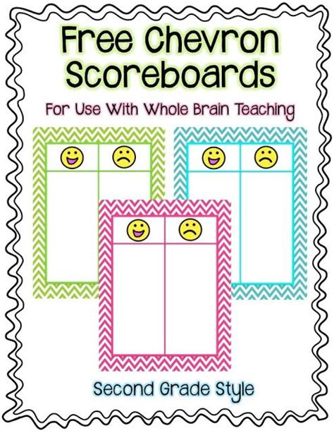 Easy Peasy Whole Brain Scoreboard And Rewards Freebie Teaching