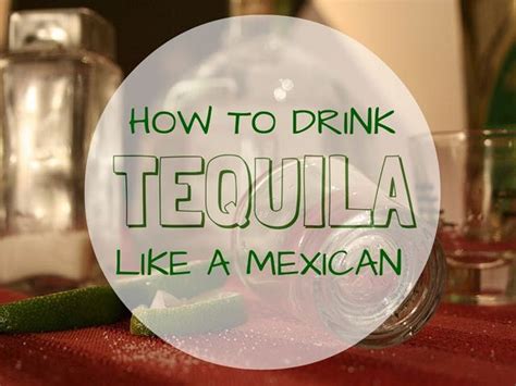 How To Drink Tequila Like A Mexican Indiana Jo Tequila Drinks