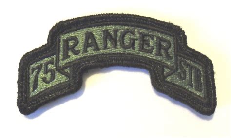Desert War 75th Ranger Stb Scroll In Acu Obsolete Acu Piece Ebay