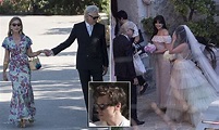 Pixie Geldof arrives at her Mallorca wedding in a BUS | Daily Mail Online