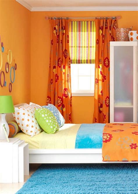 All ideas for bedroom design will be presented at this section of the site. Orange Bedroom Color Scheme for Teenage | Girl room ...