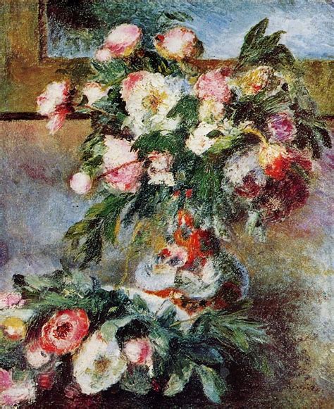 Peonies Pierre Auguste Renoir Renoir Paintings