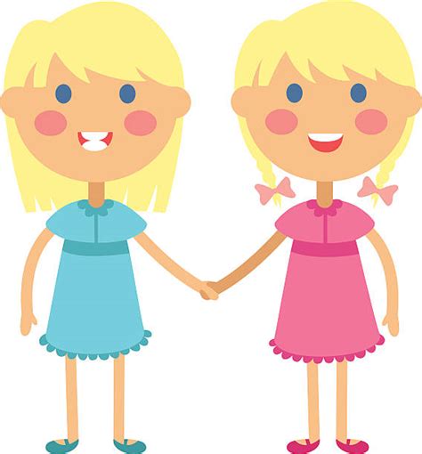 580 Twin Sister Stock Illustrations Royalty Free Vector Graphics