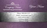 Pictures of Event Planner Business Cards Templates