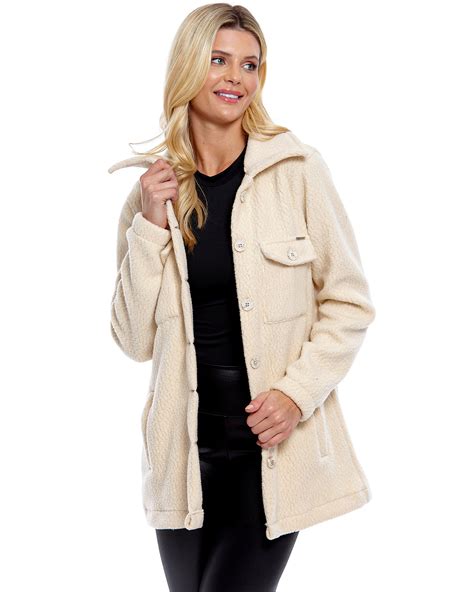 Arrase No Inverno O Casaco Feminino Teddy Oversized Off Vida Marinha