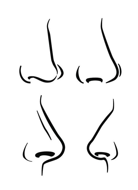 Learn how to draw a nose and improve your art skills with this fun video course from sycra yasin which shows you how to draw noses from any angle easily. Dog Nose Drawing | Free download on ClipArtMag