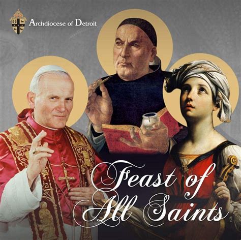 Fifteen years ago evil creatures from the underworld plagued the earth with the intent of eliminating mankind. Feast of All Saints | All saints day, Saints days, Saints