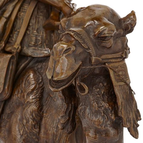 Large patinated bronze Orientalist sculpture by Pinedo | Mayfair Gallery