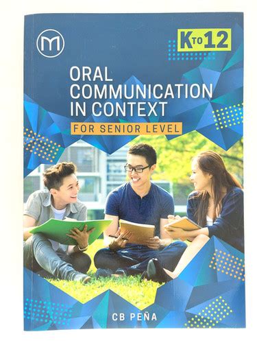 oral communication in context for senior level milflores publishing