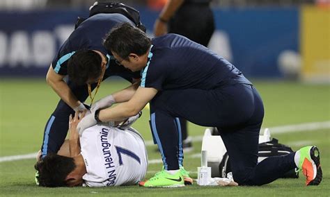 Tottenhams Son Heung Min Set For Surgery On Fractured Arm Daily Mail
