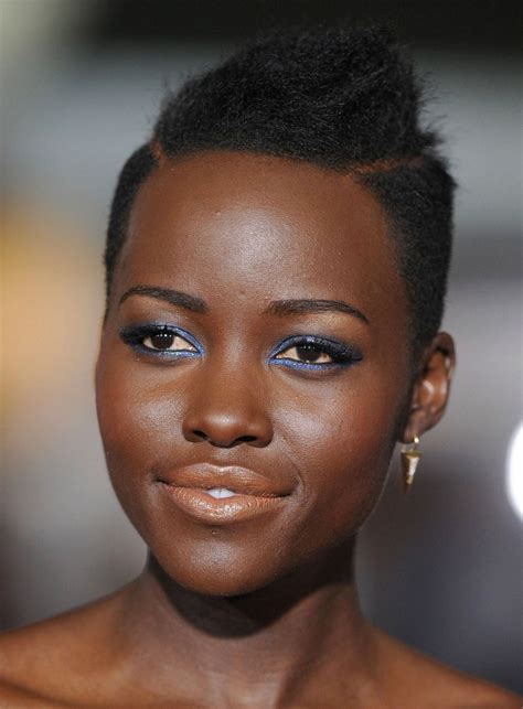 Lupita Nyongo Has Worn Every Color Of The Rainbow In Her Makeup Glamour