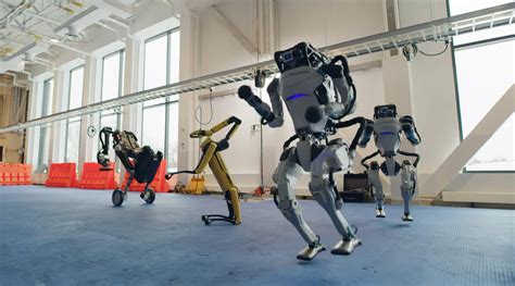 Boston Dynamics’ Robots Dance Together