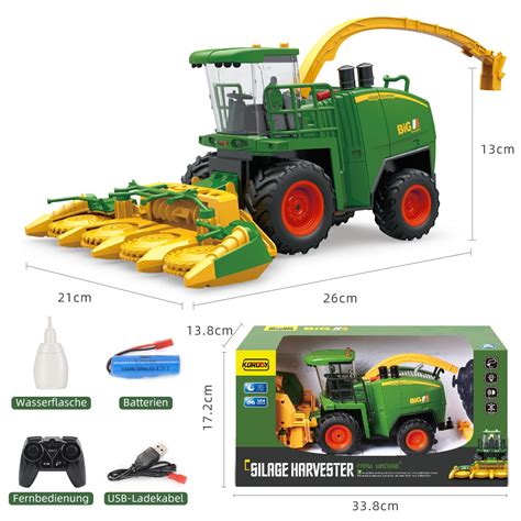 Mua Pengbu Rc Combine Harvester Toy From 3 4 5 6 Years Remote