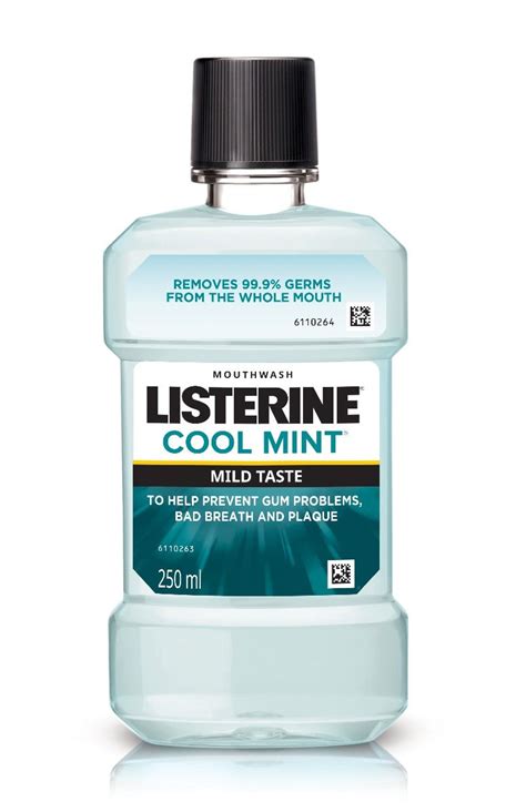 listerine cool mint mild taste mouthwash 250 ml price uses side effects composition apollo