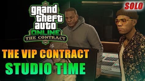 Gta Online The Contract Studio Time Dr Dres Vip Contract Mission