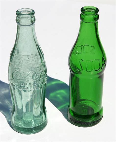Early Rare Vintage Coca Cola Soda Bottles From Marthas
