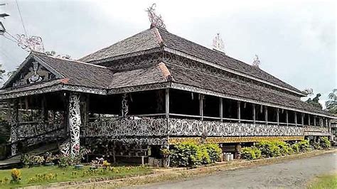 Rumah Adat Kalimantan Timur Nama Gambar Komponen Lengkap