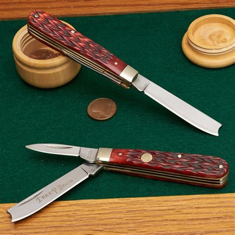 Red Bone Pocket Knife By Garrett Wade Pocket Knife Knife Knife Design